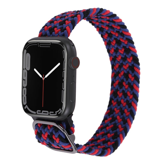 Nylon Braid Strap Watch Band For Apple Watch Ultra 49mm&Watch Ultra 2 49mm / Series 9&8&7 45mm / SE 3&SE 2&6&SE&5&4 44mm / 3&2&1 42mm(25) by buy2fix