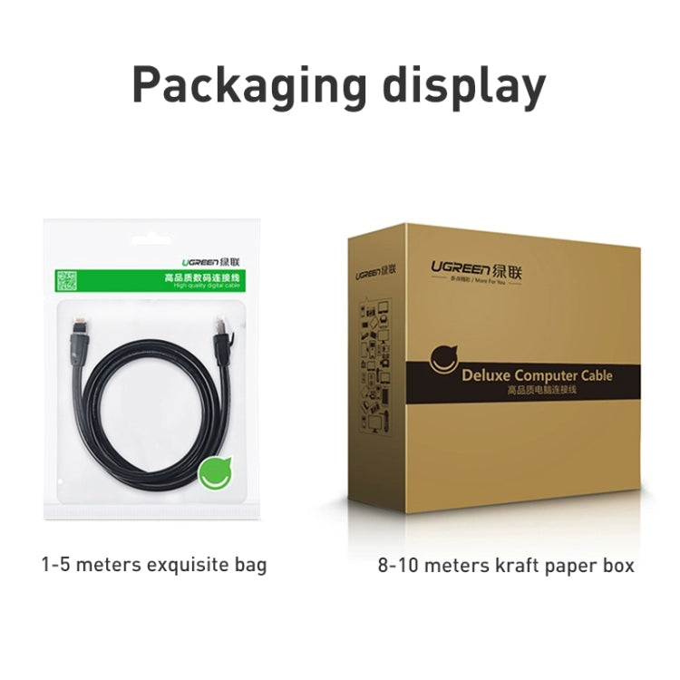 UGREEN CAT8 Ethernet Network LAN Cable, Length:10m - Lan Cable and Tools by UGREEN | Online Shopping UK | buy2fix