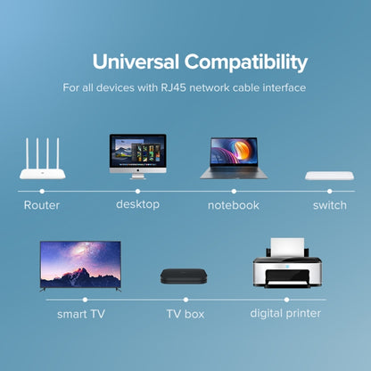 UGREEN CAT8 Ethernet Network LAN Cable, Length:10m - Lan Cable and Tools by UGREEN | Online Shopping UK | buy2fix