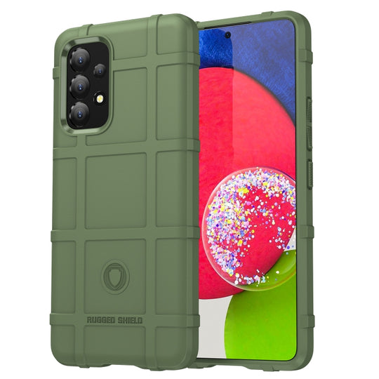 For Samsung Galaxy A53 5G Full Coverage Shockproof TPU Phone Case(Green)