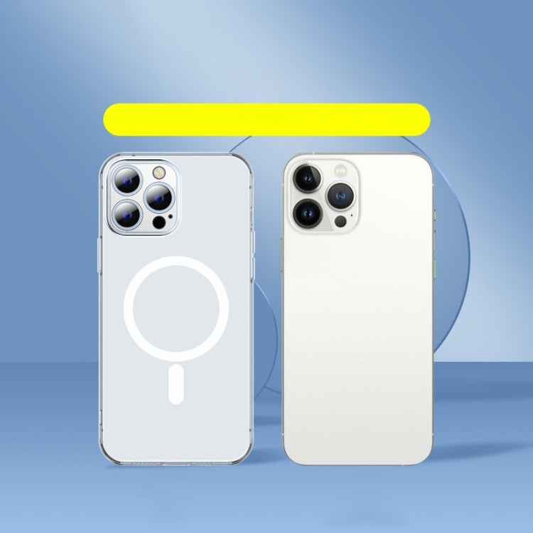 For iPhone 12 Matte Glass Magsafe Magnetic Phone Case by buy2fix