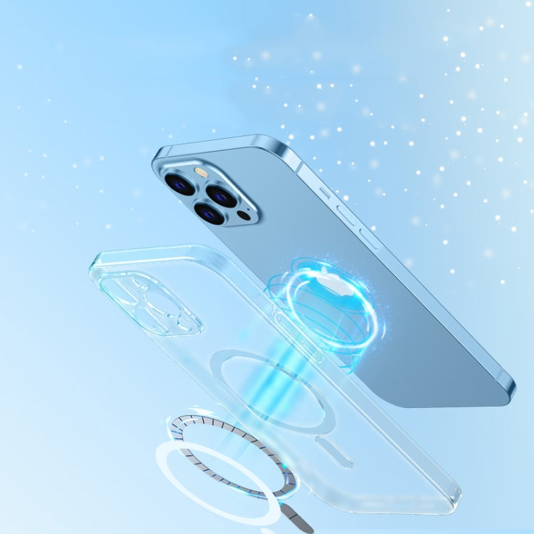 For iPhone 12 Matte Glass Magsafe Magnetic Phone Case by buy2fix