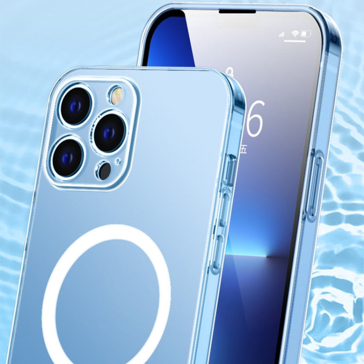 For iPhone 12 Pro Max Matte Glass Magsafe Magnetic Phone Case by buy2fix