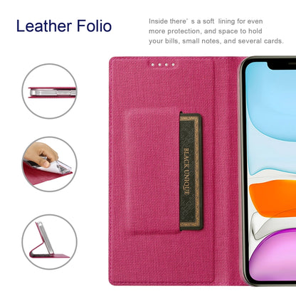 For OnePlus Nord CE 5G ViLi DMX Series Magnetic Attraction Leather Phone Case(Rose Red) - OnePlus Cases by ViLi | Online Shopping UK | buy2fix