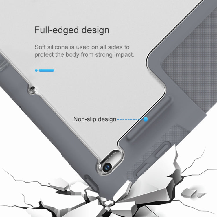 For iPad 10.2 Mutural Horizontal Flip PC + TPU + PU Leather Case with Holder & Pen Slot(Black) - iPad 10.2 Cases by Mutural | Online Shopping UK | buy2fix