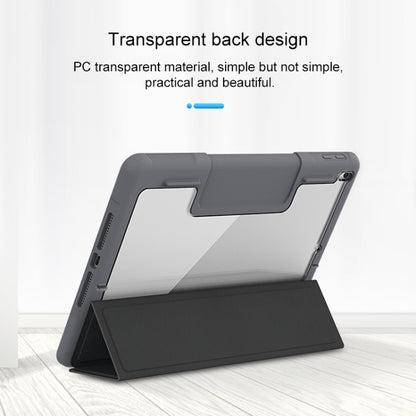 For iPad 9.7 Mutural Horizontal Flip PC + TPU + PU Leather Case with Holder & Pen Slot(Red) - iPad Pro 9.7 inch Cases by Mutural | Online Shopping UK | buy2fix