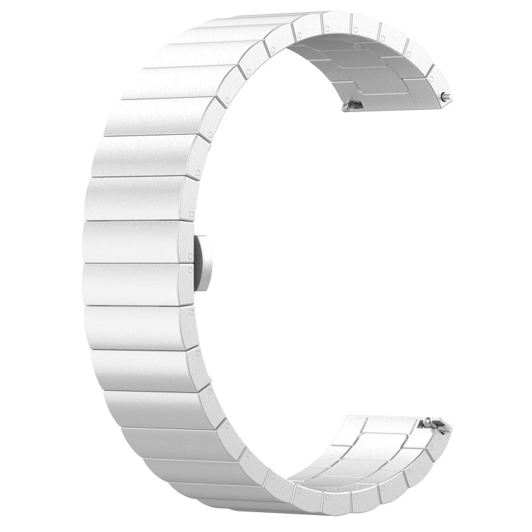 For Huawei Watch GT 3 42mm 20mm One-bead Steel Watch Band(Silver) by buy2fix