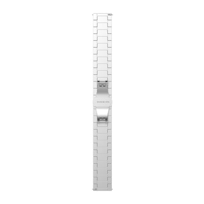 For Huawei Watch GT 3 42mm 20mm One-bead Steel Watch Band(Silver) by buy2fix