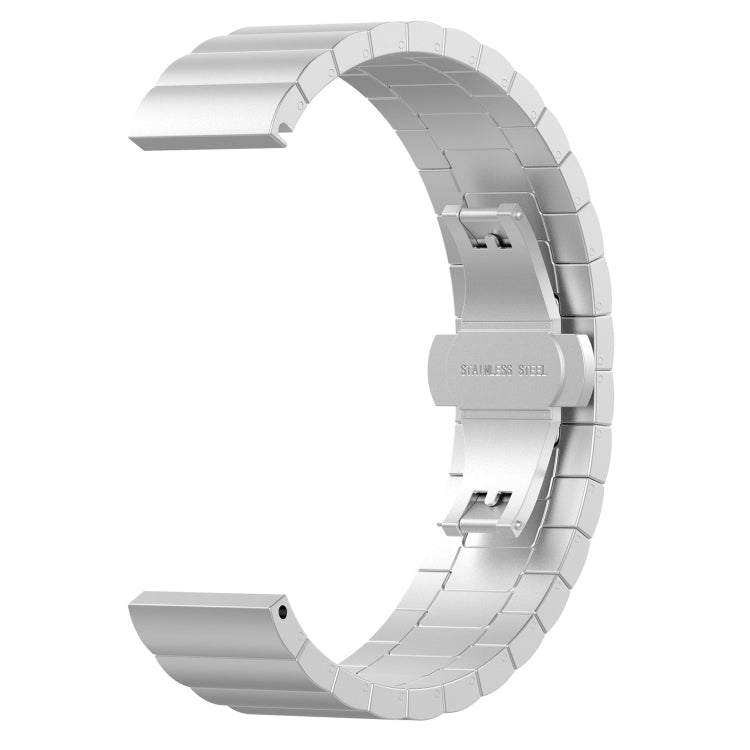 For Huawei Watch GT 3 42mm 20mm One-bead Steel Watch Band(Silver) by buy2fix