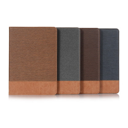 For iPad 10.2 / 10.5 Cross Texture Horizontal Flip PU Leather Case with Holder & Card Slots & Wallet(Coffee) - iPad 10.2 Cases by buy2fix | Online Shopping UK | buy2fix