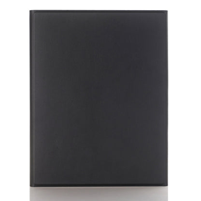 A11B-A Lambskin Texture Square Keycap Bluetooth Keyboard Leather Case with Touch Control For iPad Air 5 / 4 2020 10.9 / Pro 11 inch 2021 & 2020 & 2018(Black) - Universal by buy2fix | Online Shopping UK | buy2fix
