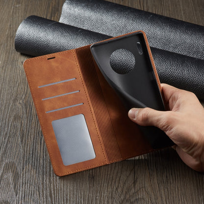 For Huawei Mate 30 Forwenw Dream Series Oil Edge Strong Magnetism Horizontal Flip Leather Case with Holder & Card Slots & Wallet & Photo Frame(Brown) - Huawei Cases by Forwenw | Online Shopping UK | buy2fix