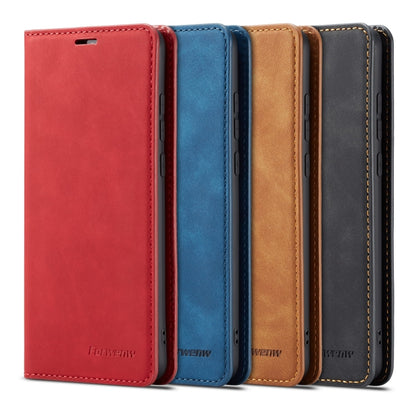 For Huawei P30 Forwenw Dream Series Oil Edge Strong Magnetism Horizontal Flip Leather Case with Holder & Card Slots & Wallet & Photo Frame(Red) - Huawei Cases by Forwenw | Online Shopping UK | buy2fix
