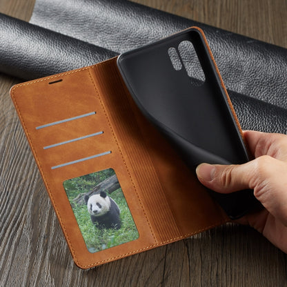For Huawei P30 Pro Forwenw Dream Series Oil Edge Strong Magnetism Horizontal Flip Leather Case with Holder & Card Slots & Wallet & Photo Frame(Blue) - Huawei Cases by Forwenw | Online Shopping UK | buy2fix