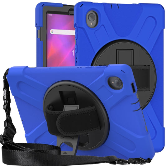 For Lenovo Tab K10 / M10 Plus Silicone + PC Protective Tablet Case(Blue) - Lenovo by buy2fix | Online Shopping UK | buy2fix
