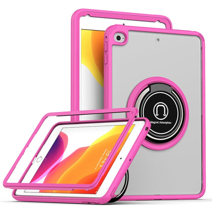 Shadow PC Tablet Case with Ring Holde For iPad mini 5 / 4(Rose Red) - iPad Mini 4 & 3 & 2 & 1 Cases by buy2fix | Online Shopping UK | buy2fix