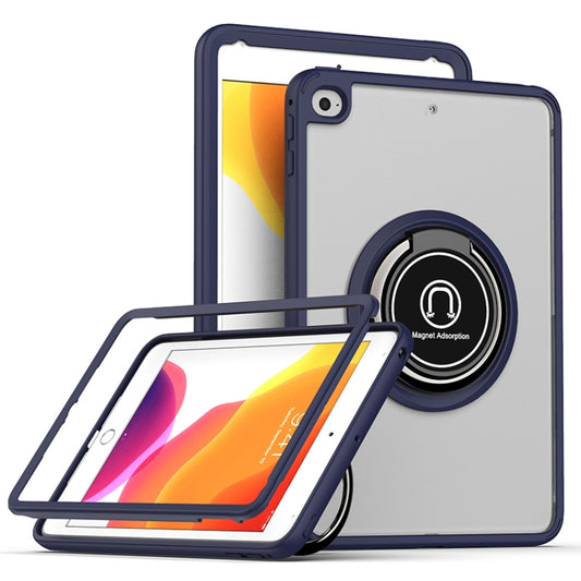 Shadow PC Tablet Case with Ring Holde For iPad mini 5 / 4(Royal Blue) - iPad Mini 4 & 3 & 2 & 1 Cases by buy2fix | Online Shopping UK | buy2fix