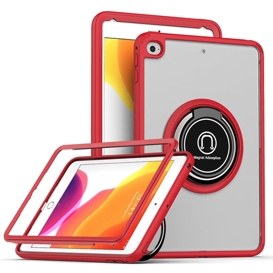 Shadow PC Tablet Case with Ring Holde For iPad mini 5 / 4(Red) - iPad Mini 4 & 3 & 2 & 1 Cases by buy2fix | Online Shopping UK | buy2fix