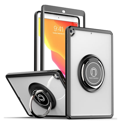 Shadow PC Tablet Case with Ring Holde For iPad 10.2 / 10.5 2019 / 2020(Black) - iPad Pro 10.5 inch Cases by buy2fix | Online Shopping UK | buy2fix