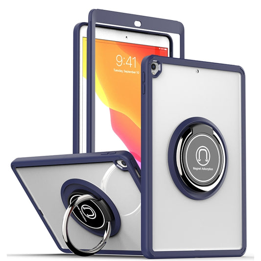 Shadow PC Tablet Case with Ring Holde For iPad 10.2 / 10.5 2019 / 2020(Royal Blue) - iPad Pro 10.5 inch Cases by buy2fix | Online Shopping UK | buy2fix