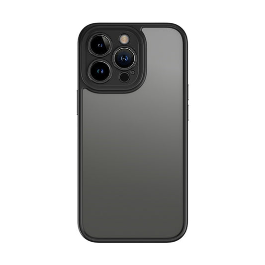 For iPhone 13 Pro ROCK U-shield Skin-like PC+TPU Phone Case (Black) - iPhone 13 Pro Cases by ROCK | Online Shopping UK | buy2fix