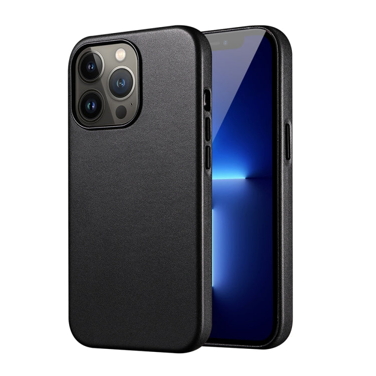 For iPhone 13 Pro Max PU + TPU Magsafe Magnetic Phone Case (Midnight Black) - iPhone 13 Pro Max Cases by buy2fix | Online Shopping UK | buy2fix