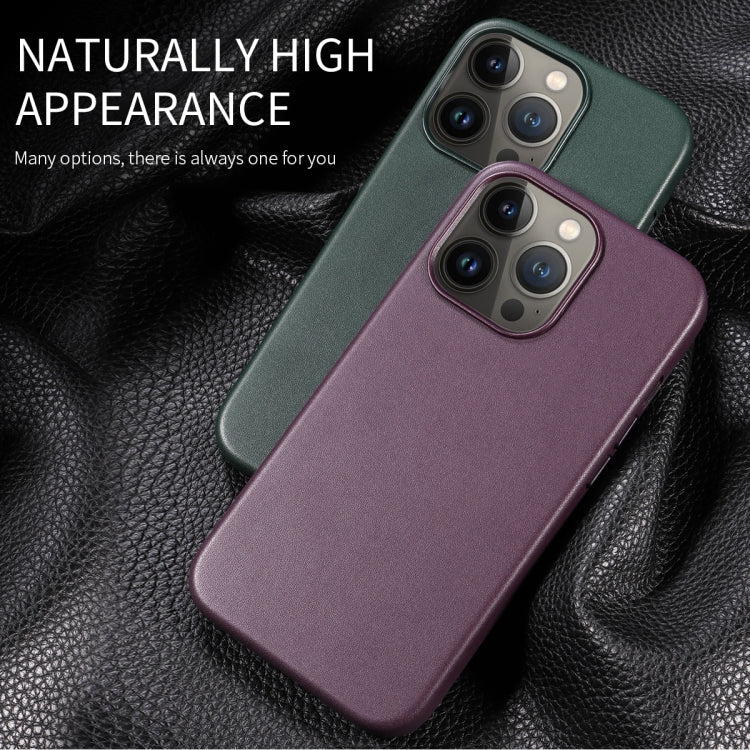 For iPhone 13 Pro Max PU + TPU Magsafe Magnetic Phone Case (Midnight Black) - iPhone 13 Pro Max Cases by buy2fix | Online Shopping UK | buy2fix