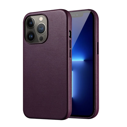 For iPhone 13 Pro PU + TPU Magsafe Magnetic Phone Case (Crimson Cherry) - iPhone 13 Pro Cases by buy2fix | Online Shopping UK | buy2fix