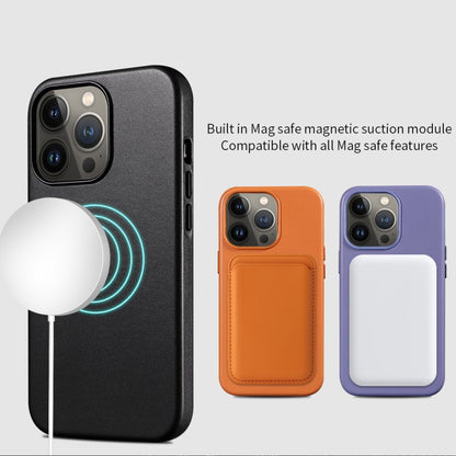 For iPhone 13 Pro PU + TPU Magsafe Magnetic Phone Case (Cedar Green) - iPhone 13 Pro Cases by buy2fix | Online Shopping UK | buy2fix