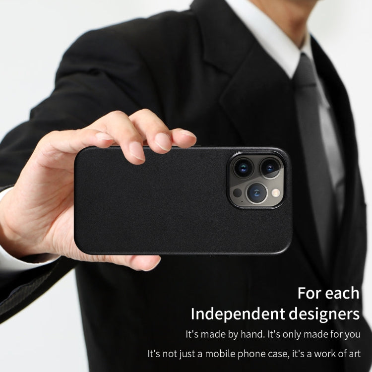 For iPhone 13 PU + TPU Magsafe Magnetic + IC Chip Phone Case(Wisteria) - iPhone 13 Cases by buy2fix | Online Shopping UK | buy2fix