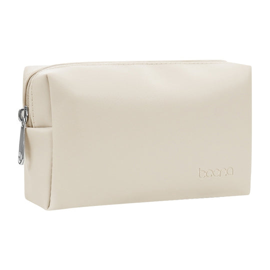 Baona XB-Q003 Power Storage Handbag PU Leather Digital Storage Bag(Apricot)