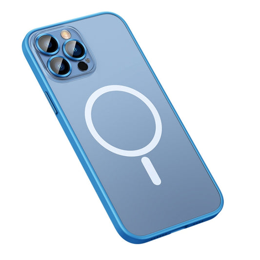 For iPhone 13 Pro MagSafe Matte Phone Case (Sierra Blue) - iPhone 13 Pro Cases by buy2fix | Online Shopping UK | buy2fix
