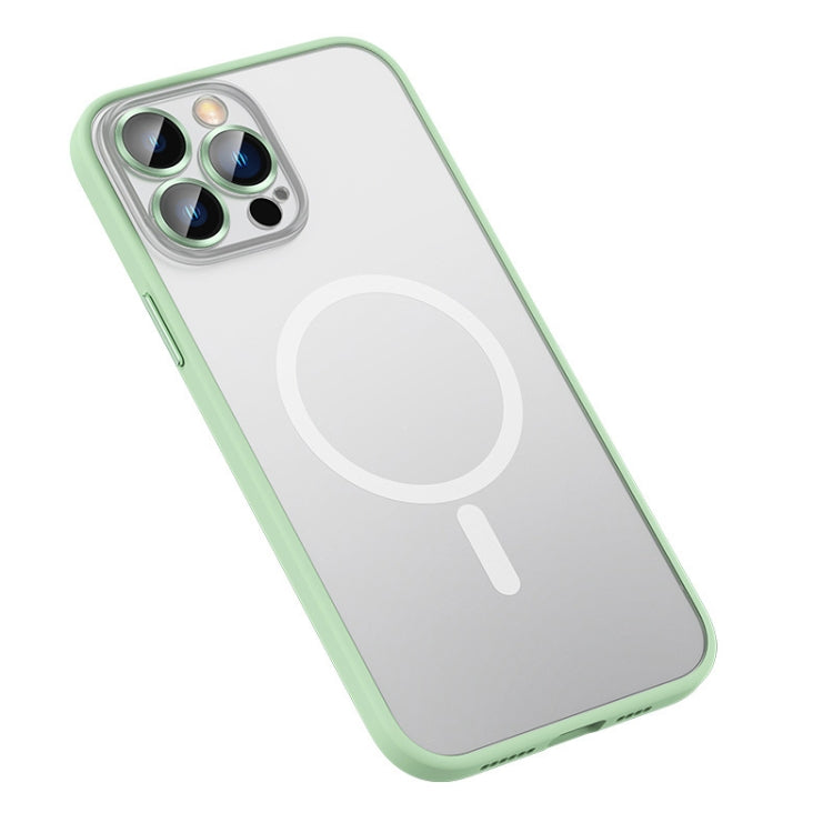 For iPhone 12 Pro MagSafe Matte Phone Case(Green) by buy2fix