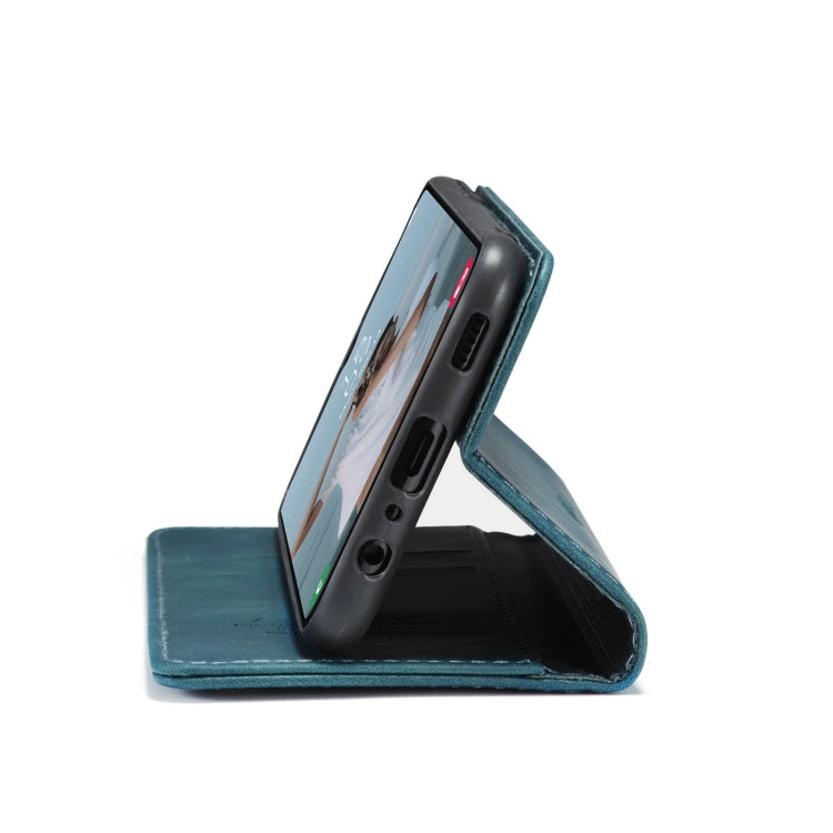 For Samsung Galaxy A13 4G/A13 5G/A04S/A04/M13 5G CaseMe 013 Multifunctional Horizontal Flip Leather Phone Case(Blue) by CaseMe