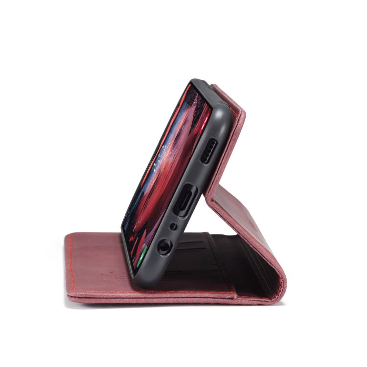 For Samsung Galaxy A13 4G/A13 5G/A04S/A04/M13 5G CaseMe 013 Multifunctional Horizontal Flip Leather Phone Case(Wine Red) by CaseMe
