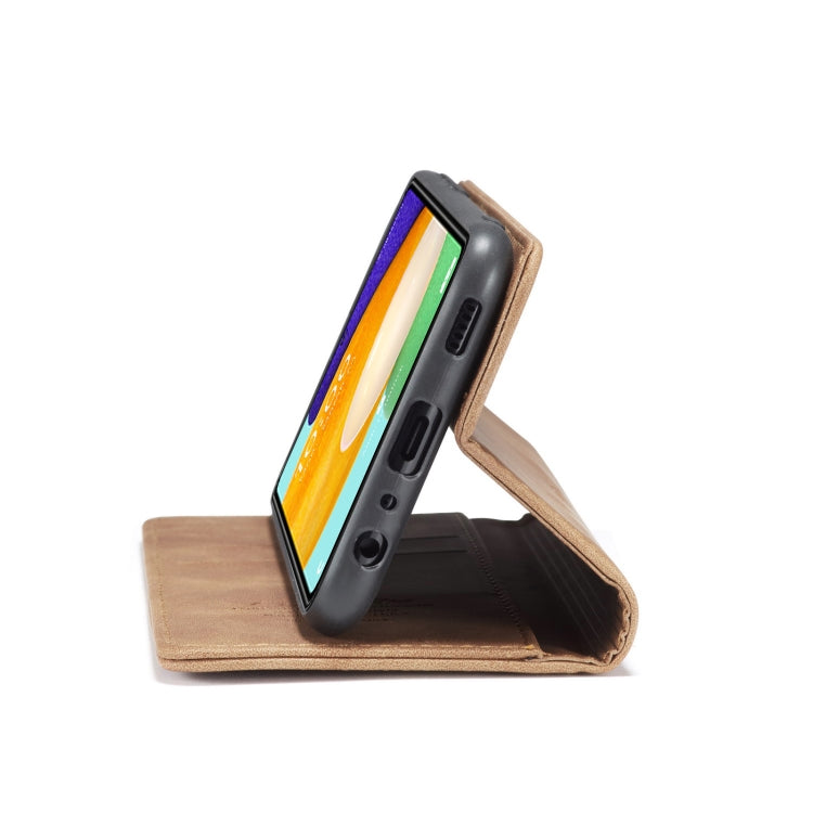 For Samsung Galaxy A53 5G CaseMe 013 Multifunctional Horizontal Flip Leather Phone Case(Brown) - Galaxy Phone Cases by CaseMe | Online Shopping UK | buy2fix