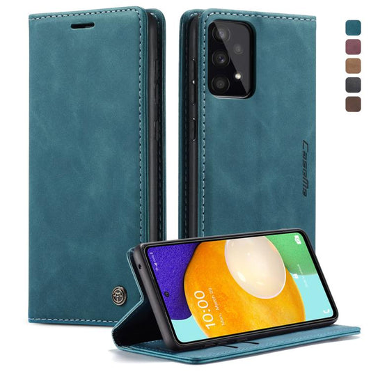 For Samsung Galaxy A53 5G CaseMe 013 Multifunctional Horizontal Flip Leather Phone Case(Blue) - Galaxy Phone Cases by CaseMe | Online Shopping UK | buy2fix