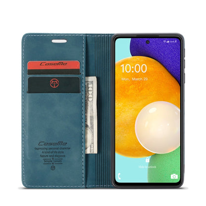 For Samsung Galaxy A53 5G CaseMe 013 Multifunctional Horizontal Flip Leather Phone Case(Blue) - Galaxy Phone Cases by CaseMe | Online Shopping UK | buy2fix