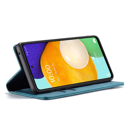 For Samsung Galaxy A53 5G CaseMe 013 Multifunctional Horizontal Flip Leather Phone Case(Blue) - Galaxy Phone Cases by CaseMe | Online Shopping UK | buy2fix