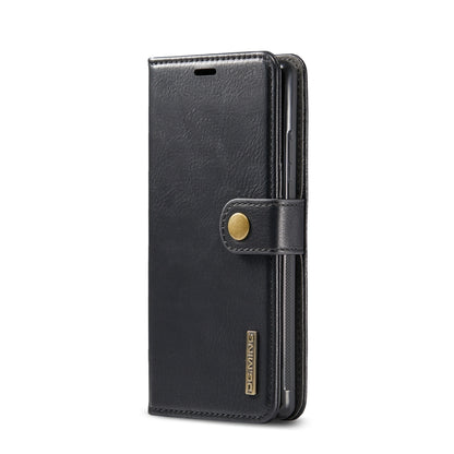 For Google Pixel 6 DG.MING Crazy Horse Texture Detachable Magnetic Leather Phone Case(Black) - Google Cases by DG.MING | Online Shopping UK | buy2fix