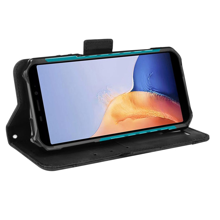 For Ulefone Armor X9 Skin Feel Calf Pattern Leather Phone Case(Black) by buy2fix