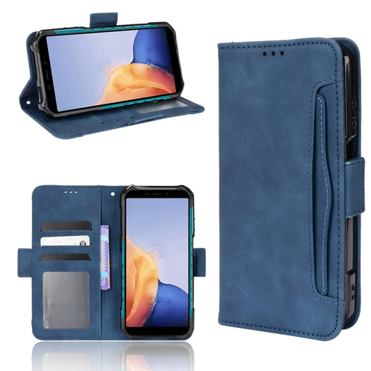 For Ulefone Armor X9 Skin Feel Calf Pattern Leather Phone Case(Blue) by buy2fix