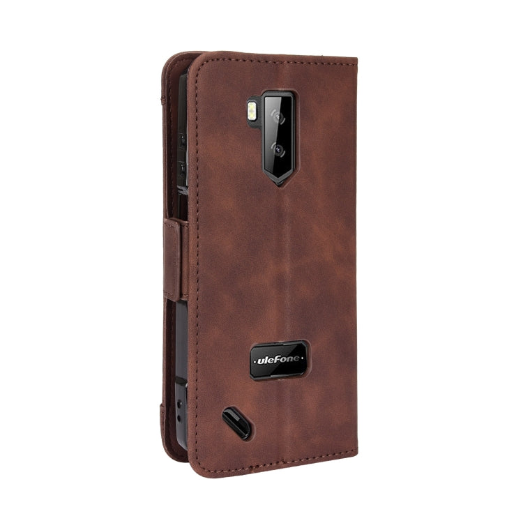 For Ulefone Armor X9 Skin Feel Calf Pattern Leather Phone Case(Brown) by buy2fix