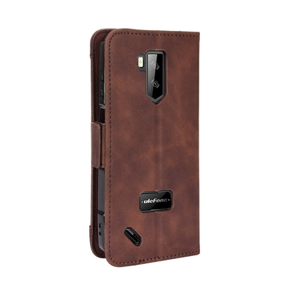 For Ulefone Armor X9 Skin Feel Calf Pattern Leather Phone Case(Brown) by buy2fix