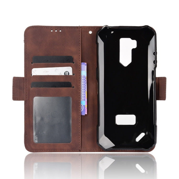 For Ulefone Armor X9 Skin Feel Calf Pattern Leather Phone Case(Brown) by buy2fix