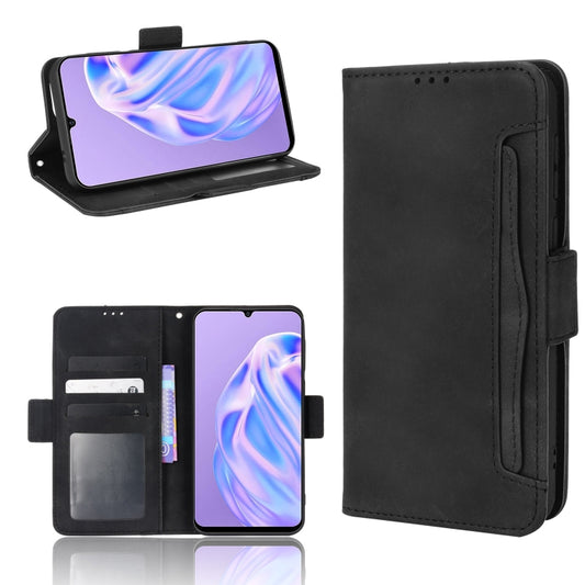 For Ulefone Note 6 / Note 6P Skin Feel Calf Pattern Leather Phone Case(Black) by buy2fix