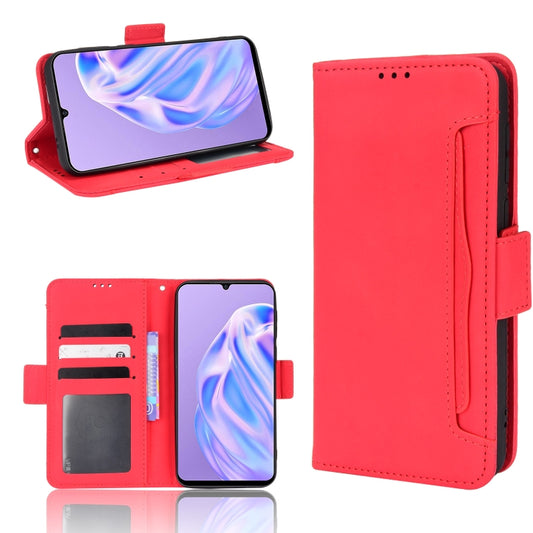 For Ulefone Note 6 / Note 6P Skin Feel Calf Pattern Leather Phone Case(Red) by buy2fix