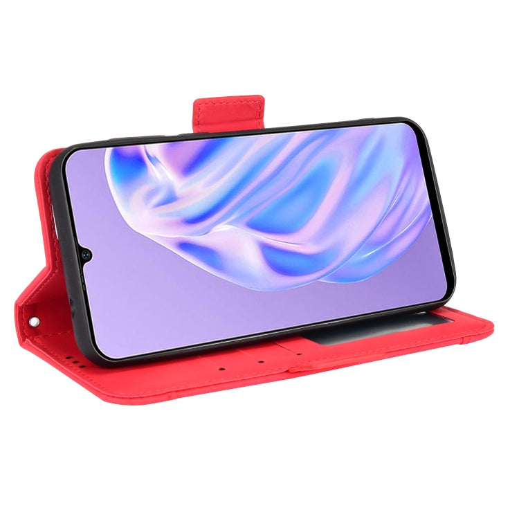 For Ulefone Note 6 / Note 6P Skin Feel Calf Pattern Leather Phone Case(Red) by buy2fix