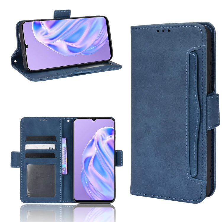 For Ulefone Note 6 / Note 6P Skin Feel Calf Pattern Leather Phone Case(Blue) by buy2fix