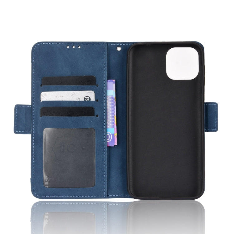 For Ulefone Note 6 / Note 6P Skin Feel Calf Pattern Leather Phone Case(Blue) by buy2fix